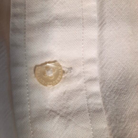 CUTTER & BUCK DRESS SHIRT MEN'S XL WHITE BUTTON DOWN COLLARED POCKET LONG SLEEVE - Picture 10 of 10